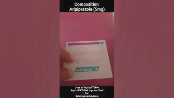 Aripiprazole (5mg)ARPIZOL 5 Mg Tablets #medicinereview #Youtubeshorts HELTH & FITNESS #medicine