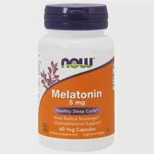 NOW Melatonin 5 mg (60 капс)