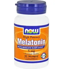 Melatonin 5 mg NOW 60 кап