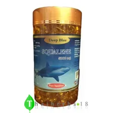 Код:A - 360 Сквален Акулы для борьбы с тяжелыми патологиями Deep Blue Squalene 5000 mg. 360 капсул, Таиланд