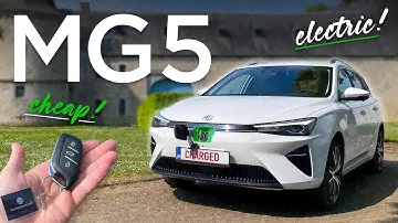MG5 Electric (170 hp)  | The CHEAPEST EV estate!
