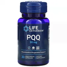 PQQ пирролохинолинхинон, 20 mg Life Extension, 30 капсул