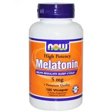 NOW Melatonin 5 mg 180 кап