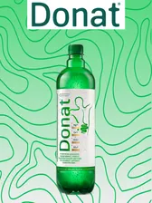 DONAT Mg - Вода минеральная природная питьевая лечебная 1л, ПЭТ, Словения
