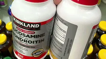 Bổ sụn khớp Glucosamine của Kirkland Mỹ Glucosamine 1500mg & Chondroitin 1200mg | Diệp Nhung