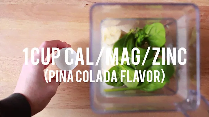 Trace Minerals Cal/Mag/Zinc Smoothie!
